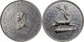 Washingtoniana

Distinctive = "Buck-Cannon" Rebus Medal

1856 Buchanan, Breckinridge Campaign Medal. Musante GW-155, Baker-380A, Dewitt-JB 1856-2....
