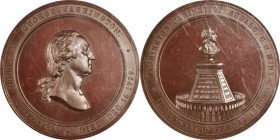 Washingtoniana

"1860" U.S. Mint Cabinet Medal. Musante GW-241, Baker-326A, Julian MT-23. Bronze. MS-65 BN PL (NGC).

59 mm. Here is an outstandin...