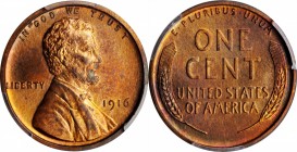 Lincoln Cent

1916 Lincoln Cent. Proof-65+ RB (PCGS).

A remarkable second Gem Proof example of this key date Satin Proof Lincoln cent issue, this...
