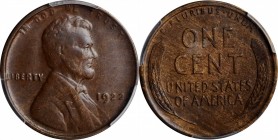 Lincoln Cent

1922 No D Lincoln Cent. FS-401, Die Pair II. Strong Reverse. AU-58 (PCGS).

An outstanding near-Mint survivor of the popular and con...