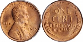Lincoln Cent

1929-S Lincoln Cent. MS-66 RD (PCGS).

A fully lustrous, full Red example dressed in vivid rose-orange color. Boldly struck and nice...