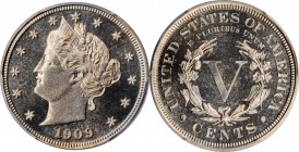 Liberty Head Nickel

1909 Liberty Head Nickel. Proof-67+ Cameo (PCGS). CAC.

A delightful Superb Gem with crisp, clean surfaces and pleasing contr...