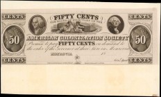 Washington, District of Columbia

The American Colonization Society, [at] Monrovia, [Liberia]. 50 Cents. Uncirculated.

Printed on India paper, mo...