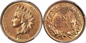 Indian Cent

Finest PCGS-Certified 1886 Type II Indian Cent

With CAC Approval

1886 Indian Cent. Type II Obverse. MS-66+ RD (PCGS). CAC.

Thi...