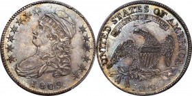 Capped Bust Half Dollar

Important Mint State 1809 Half Dollar

1809 Capped Bust Half Dollar. O-107. Rarity-3. III Edge. MS-62 (PCGS). 

Vibrant...