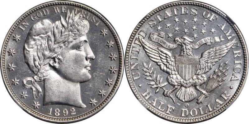 Barber Half Dollar

One of Only Three Specimen 1892-O Half Dollars Certified
...