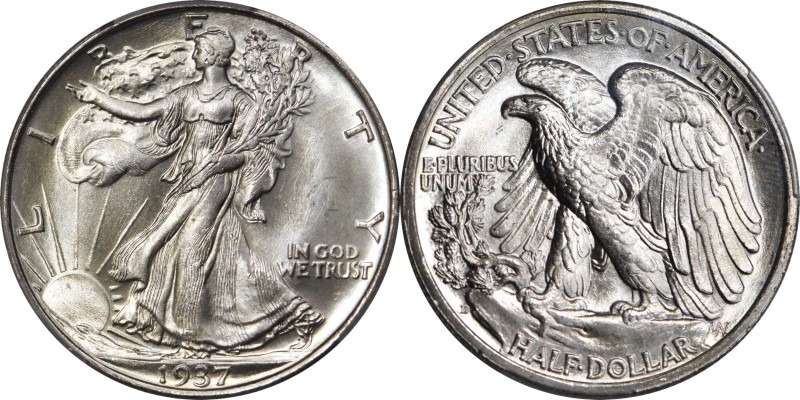 Walking Liberty Half Dollar

Premium Superb Gem 1937-D Half Dollar

Conditio...