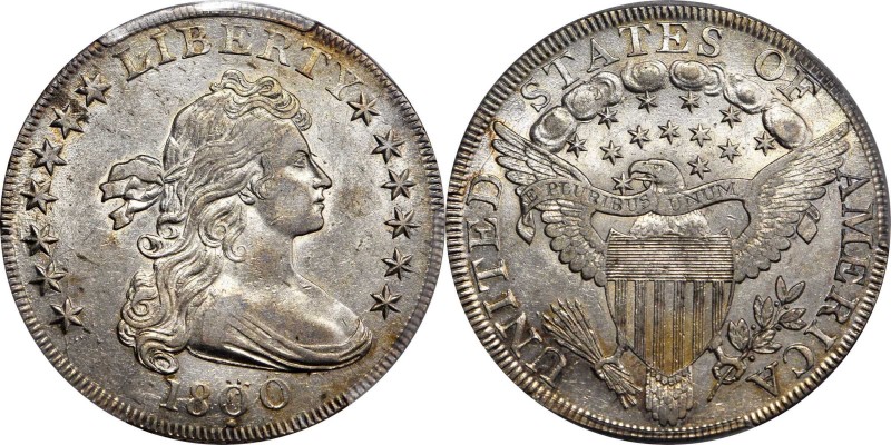 Draped Bust Silver Dollar

Lustrous Choice AU 1800 BB-194 Dollar

Popular Do...