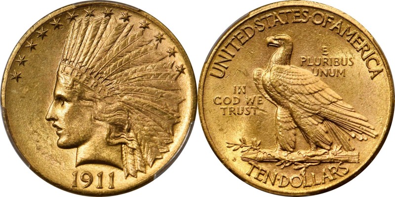 Indian Eagle

Low Mintage 1911-D Indian Eagle

Scarce and Attractive Mint St...