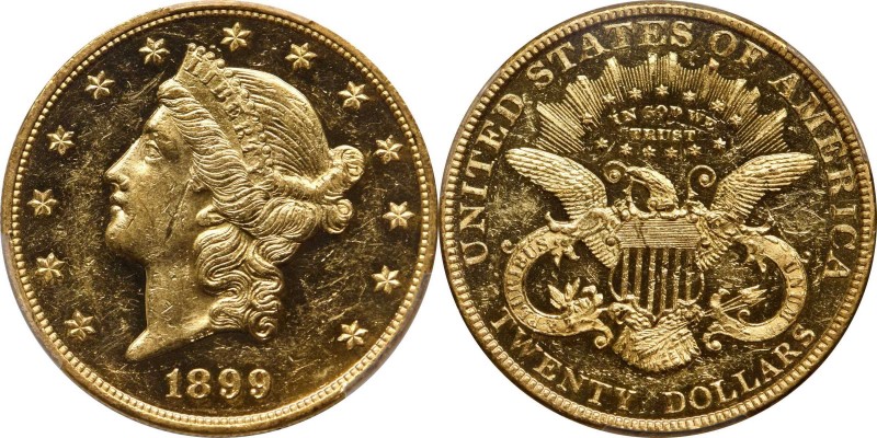 Liberty Head Double Eagle

Incredible Deep Cameo Proof 1899 Double Eagle

18...