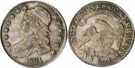 Capped Bust Half Dollar

1831 Capped Bust Half Dollar. O-108. Rarity-1. MS-62 (PCGS). CAC.

This richly original example is warmly patinated in a ...