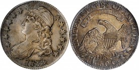 Capped Bust Half Dollar

1832 Capped Bust Half Dollar. O-107. Rarity-2. Small Letters. MS-63 (PCGS).

A richly original example toned in blended r...