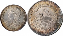 Capped Bust Half Dollar

1834 Capped Bust Half Dollar. O-108. Rarity-2. Large Date, Small Letters. MS-63 (PCGS).

This satiny and lustrous example...