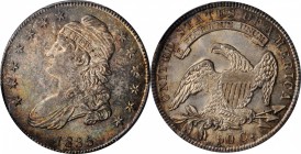 Capped Bust Half Dollar

1835 Capped Bust Half Dollar. O-103. Rarity-2. MS-65 (PCGS).

A delightful Gem with rich antique toning and glowing surfa...