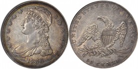 Capped Bust Half Dollar

1836 Capped Bust Half Dollar. Reeded Edge. 50 CENTS. GR-1, the only known dies. Rarity-2. AU-53 (NGC).

This warmly toned...