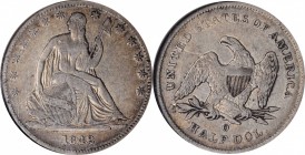 Liberty Seated Half Dollar

1842-O Liberty Seated Half Dollar. WB-2. Rarity-5. Small Date, Small Letters (a.k.a. Reverse of 1839). VF-20 (NGC).

P...