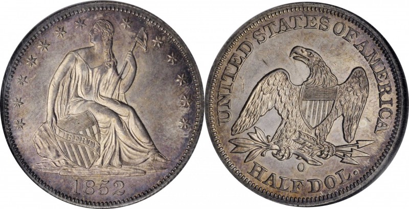 Liberty Seated Half Dollar

1852-O Liberty Seated Half Dollar. WB-2. Rarity-4....