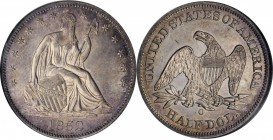 Liberty Seated Half Dollar

1852-O Liberty Seated Half Dollar. WB-2. Rarity-4. MS-63 (NGC).

A smartly impressed example with pretty iridescent si...