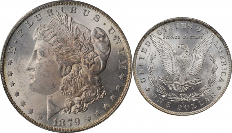 Morgan Silver Dollar

1879-O Morgan Silver Dollar. MS-65 (PCGS).

Sharply st...