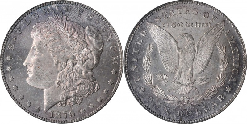 Morgan Silver Dollar

1879-S Morgan Silver Dollar. VAM-43. Top 100 Variety. Re...