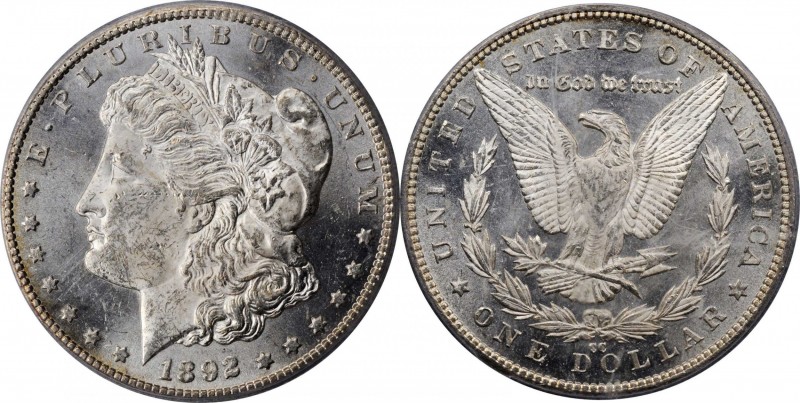 Morgan Silver Dollar

1892-CC Morgan Silver Dollar. MS-61 (PCGS).

This is a...