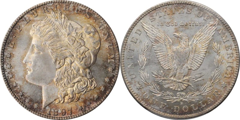 Morgan Silver Dollar

1897-S Morgan Silver Dollar. MS-66+ (PCGS). CAC.

This...