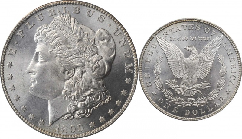 Morgan Silver Dollar

1899 Morgan Silver Dollar. MS-66+ (PCGS). CAC.

Highly...