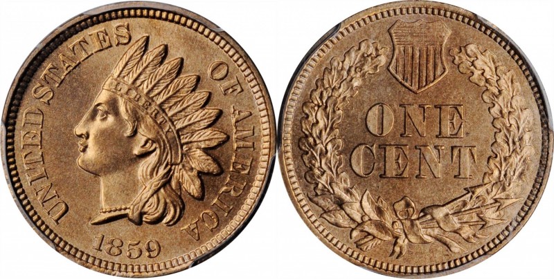 Pattern and Experimental Coins

1859 Pattern Indian Cent. Judd-228, Pollock-27...