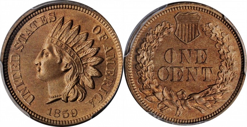 Pattern and Experimental Coins

1859 Pattern Indian Cent. Judd-228, Pollock-27...