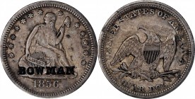 Counterstamps

BOWMAN on an 1854 Liberty Seated quarter. Brunk B-954, Rulau IL-Ot 5. Host coin Extra Fine. Plus an 1880 photograph. 

William Emor...