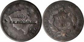 Counterstamps

J.H. FERGUSON. on an 1820/19 Matron Head large cent. Brunk F-135, Rulau PA-Ph-73. Host coin Very Good. 

Brunk gives two possible a...