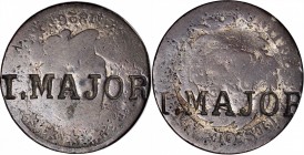 Counterstamps

I. MAJOR on an 1826 Matron Head large cent. Brunk M-114, Rulau-Unlisted. Host coin Good. 

Isaac W. Major (1823-1899) was operating...