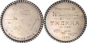 Engraved Coins, Love Tokens, and Coin Jewelry

Engraved Swimming Award Fashioned out of a 38mm silver disc or Foreign Coin.

One side of the host ...
