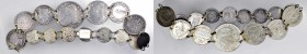 Engraved Coins, Love Tokens, and Coin Jewelry

Love Token Necklace Made from 16 coins, 9 Dimes, 6 Quarters and 1 Capped Bust Half Dollar

Made wit...