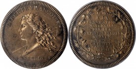 Early American and Betts Medals

France. 1792 Lyon Convention Medal. By Galle. Maz-318. Bell Metal. AU Details--Cleaned (PCGS).

38.3 mm. Obv: A l...