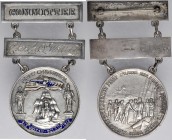 Military Medals

1913 Oliver Hazard Perry / Battle of Lake Erie Centennial Committee Badge. Silver. Extremely Fine.

44 mm x 70 mm. 30.9 grams. Th...