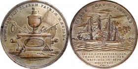 Naval Medals

"1813" (19th Century) Lieutenant William Burrows / USS Enterprise vs. HMS Boxer Naval Medal. By Moritz Furst. Julian NA-7. Silvered Br...