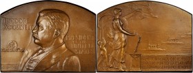 Naval Medals

1907 Great White Fleet Departure Plaque. By Charles E. Barber and George T. Morgan. Failor-Hayden 532. Bronze. Mint State.

81 mm x ...