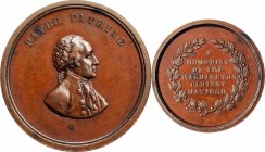 Washingtoniana

"1859" (1859-1904) Washington Cabinet Medalet. By Anthony C. Paquet. Musante GW-240, Baker-325C, Julian MT-22. Bronze. About Uncircu...