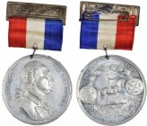 Washingtoniana

1889 Centennial Inauguration Equestrian Medal. By E.A. Kretschman. Musante GW-1104, Baker-687, Douglas-13. White Metal. About Uncirc...