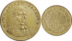 Political Medals and Related

1824 Andrew Jackson Campaign Medal. DeWitt-AJACK 24-2. Brass. Extremely Fine, Light Scratches.

24.5 mm.

From the...