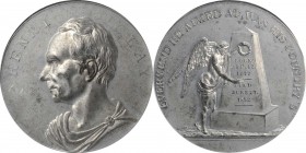 Political Medals and Related

Undated "1852" Henry Clay Memorial Medal. Satterlee-126. White Metal. MS-62 (PCGS).

43.2 mm. A bold memorial medal ...
