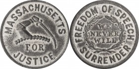 Political Medals and Related

Undated (ca. 1859) Political Medal. DeWitt-SL 1859-2. White Metal. About Uncirculated.

27 mm.

From the Norman G....