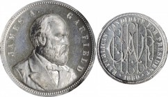 Political Medals and Related

1880 James A. Garfield Campaign Medal. DeWitt-JG 1880-12. White Metal. Unc Details--Bent (NGC).

19 mm.

Ex Wayte ...