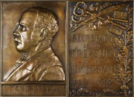 Mint and Treasury Medals

1902 Leslie M. Shaw, Secretary of the Treasury Plaque. By Charles E. Barber. Failor-Hayden 206. Bronze. About Uncirculated...