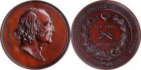 Personal Medals

"1873" (post-1874) Louis Agassiz Medal. By William Barber. Julian PE-1. Bronzed Copper. MS-65 BN (NGC).

46 mm.

From the Larry...