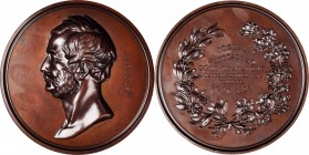 Personal Medals

"1805" (ca. 1870) Joseph Pancoast Medal. By William Barber. Julian PE-25. Bronzed Copper. Choice About Uncirculated.

76.7 mm.
...