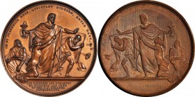 Personal Medals

Undated (ca. 1861) Dr. Frederick Rose Medal. Reverse Shell. By Anthony C. Paquet. Julian PE-29, for type. Bronze. About Uncirculate...