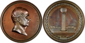 Personal Medals

Undated (ca. 1860) Daniel Webster Memorial Medal. By Charles Cushing Wright. Julian PE-37, var. Bronze. Mint State, Cleaned.

77 ...
