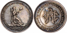 Commemorative Medals

1876 Lowell, Massachusetts Centennial Medal. Julian CM-26. Silver. Mint State.

24.5 mm. 7.32 grams.

From the Larry Baber...